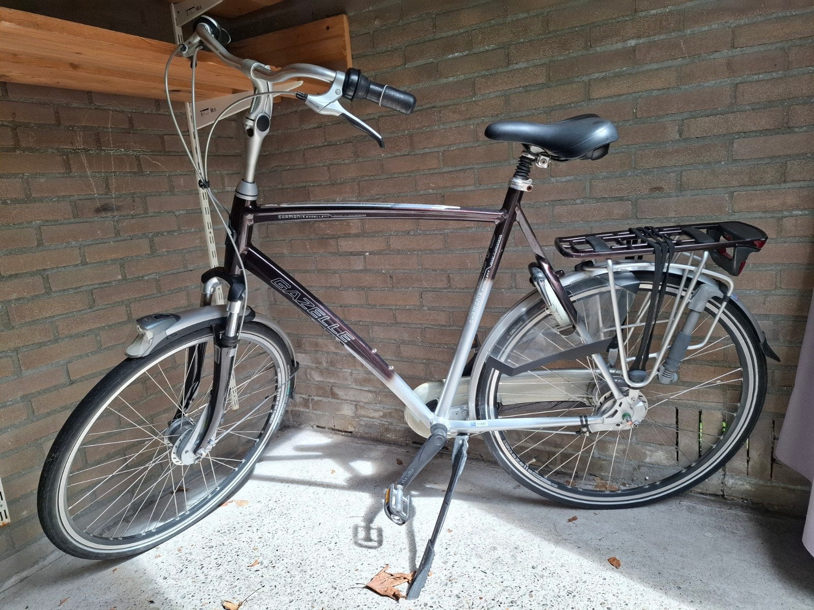 Foto 2 van Heren Gazelle Chamonix Excellent - Nagekeken en Rijklaar H65