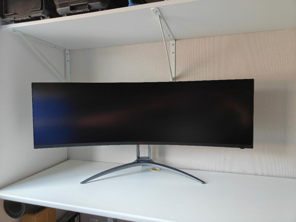 AOC AG493UCX2 49” Super Ultrawide Monitor (5120x1440), IPS, Zo goed als nieuw, Overige resoluties, 151 t/m 200 Hz