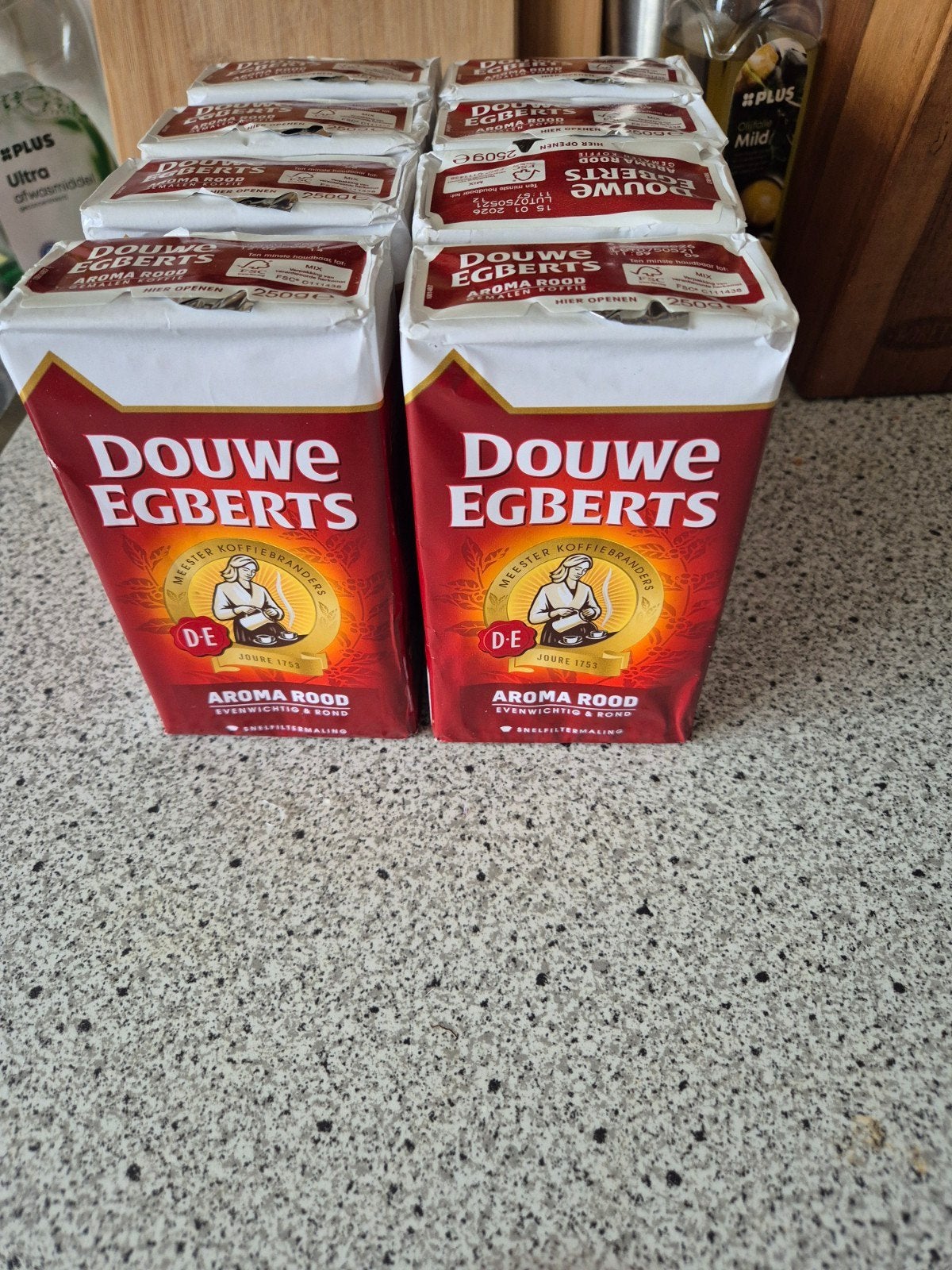 filter koffie, Ophalen