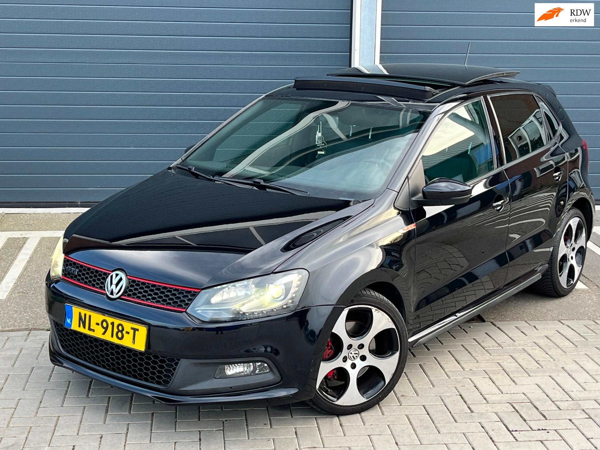 Volkswagen Polo 1.4 TSI GTI PANO CLIMA DSG AUTOMAAT 5 DEURS, Auto's, Euro 5, 4 cilinders, 630 kg, Electronic Stability Program (ESP)