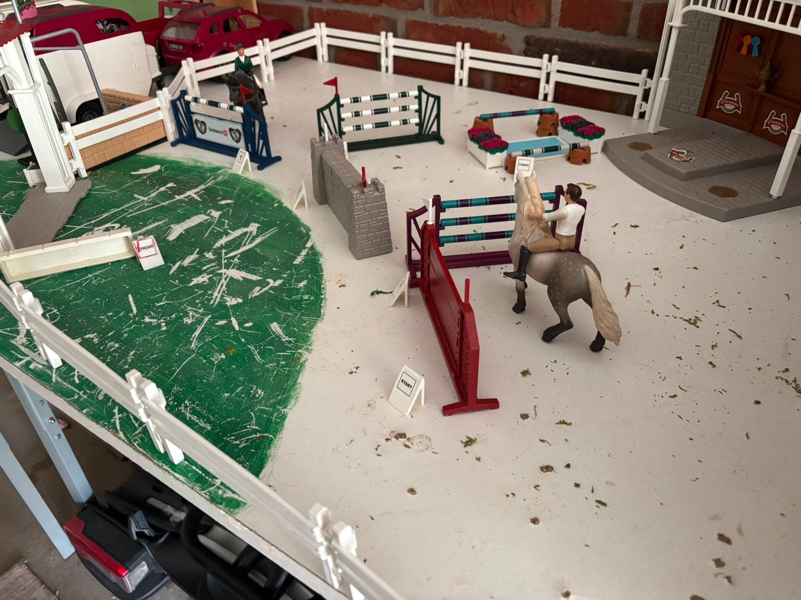 Schleich hindernissen en accessoires, Ophalen of Verzenden, Gebruikt, Jongen of Meisje