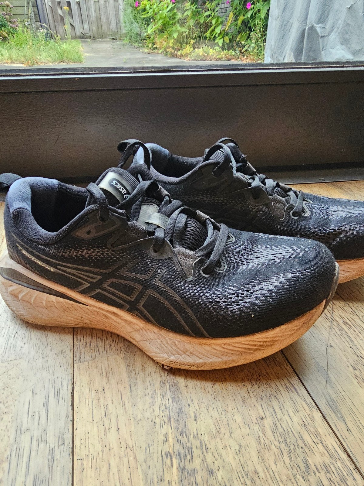 Asics Columbus 2025 schoenen, Zwart, Zo goed als nieuw, Asics, Wandelschoenen