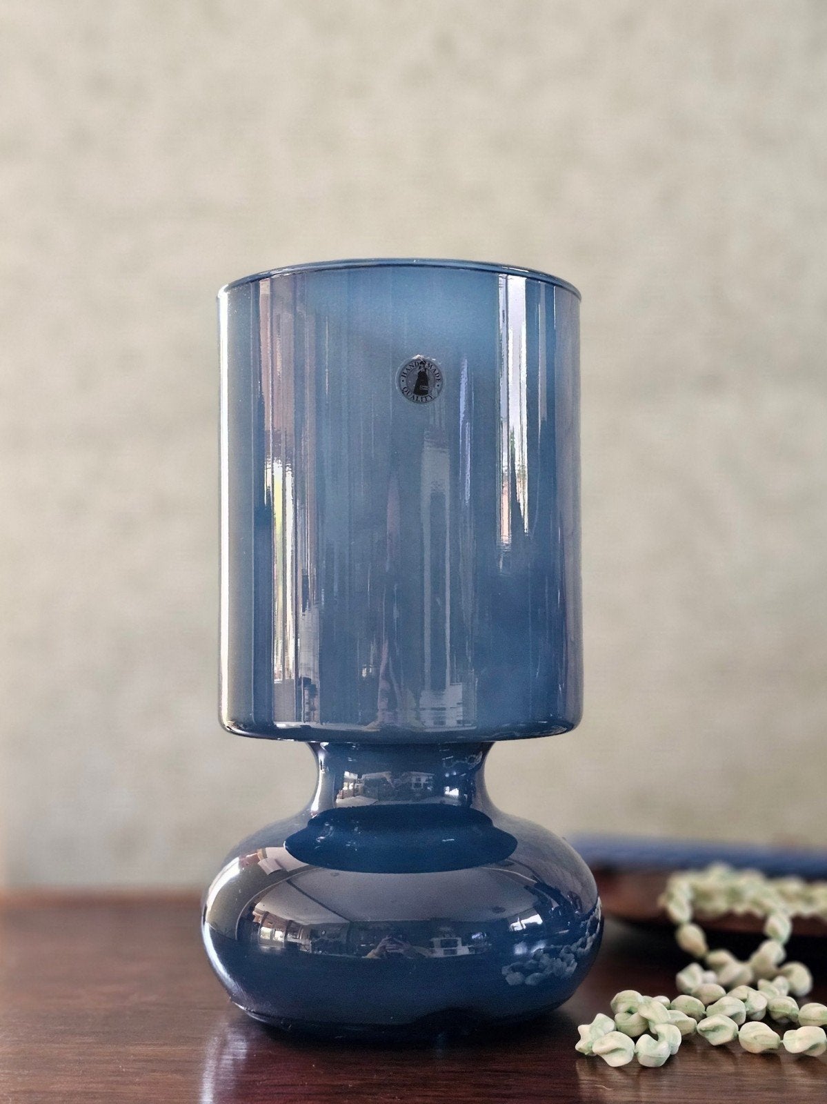 Vintage Ikea Lykta lamp jeansblauw [ limited edition ], Ophalen of Verzenden