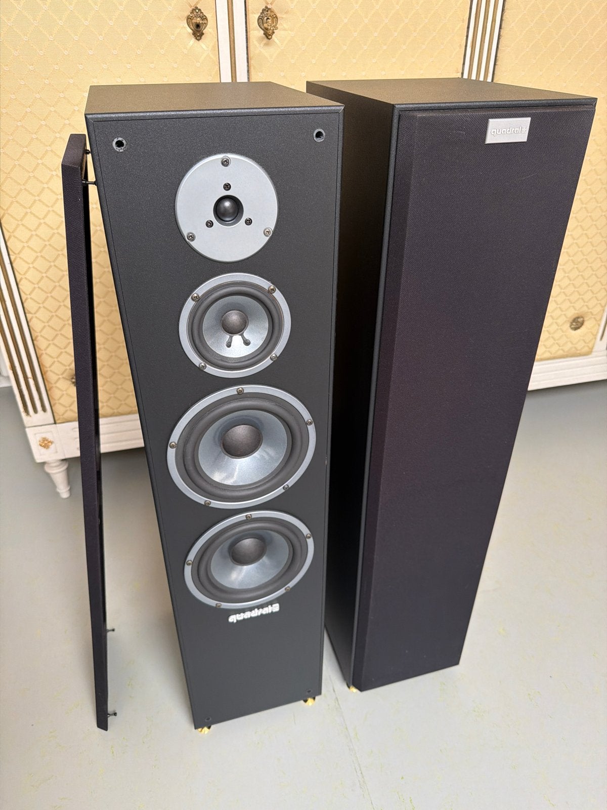 Quadral QLX 185 Vloerstaande Speakers - Uitstekende Staat, Audio, Tv en Foto, Luidsprekers, Overige merken, Vloerstaande luidspreker