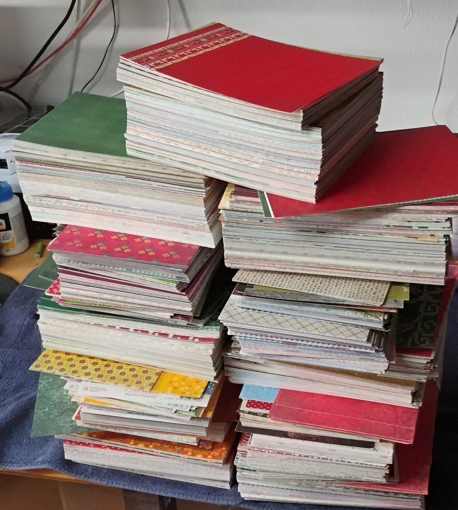 Grote Partij Achtergrond/Design Papier, Hobby en Vrije tijd, Kaarten | Zelf maken, Ophalen of Verzenden, Nieuw, Overige thema's