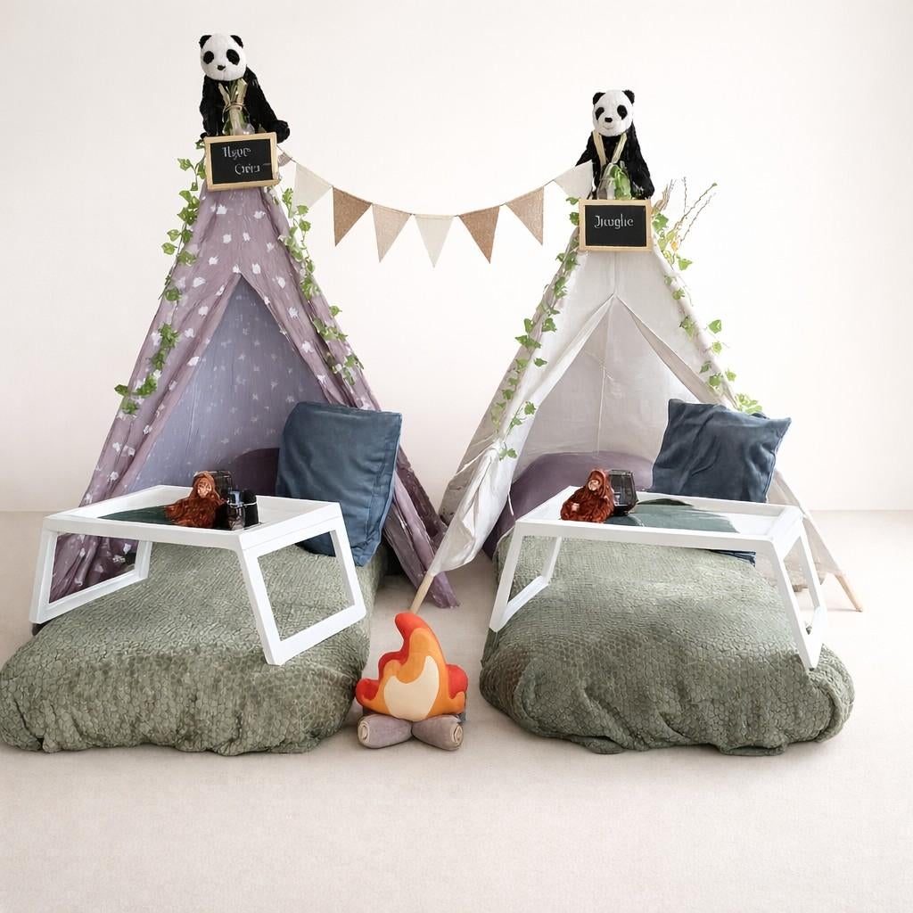 Tipi Tent Slaapfeestje Drenthe- Diverse Thema's, Ophalen, Nieuw, Overige materialen