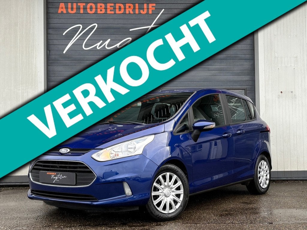 Ford B-Max 1.0 EcoBoost Style|Navi|Trekhaak|NL Auto, Auto's, Ford, Bedrijf, Te koop, B-Max, ABS, Airbags, Airconditioning, Bluetooth