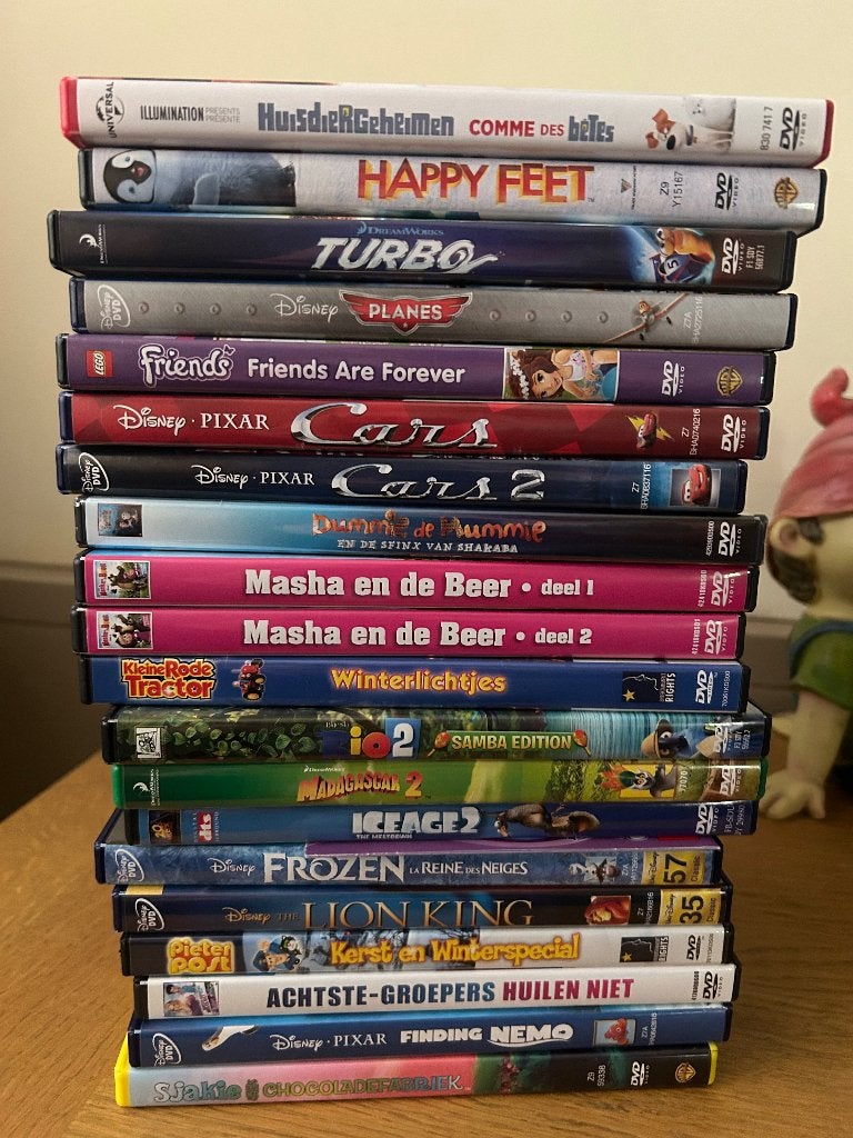 Dvd kinderfilms, Vanaf 6 jaar, Ophalen of Verzenden, Gebruikt, Overige genres