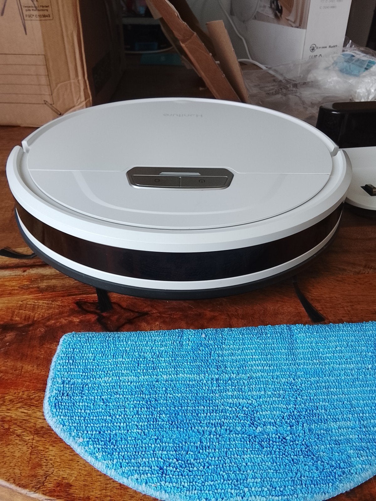 Honiture G20 Robotstofzuiger met Dweilfunctie - ZGAN, Witgoed en Apparatuur, Stofzuigers, ., Ophalen of Verzenden, Zo goed als nieuw