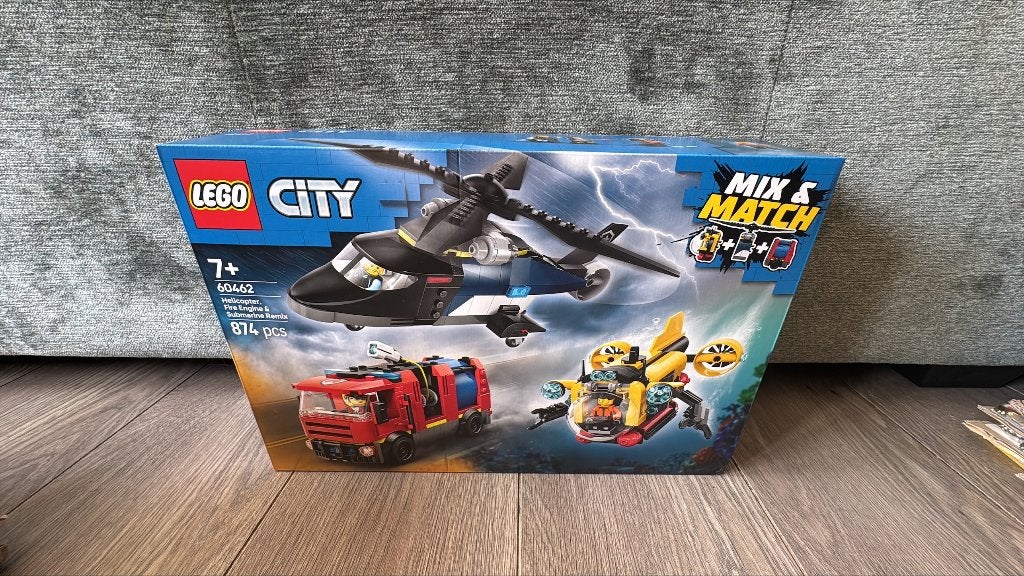 Lego City 60462 Helikopter, brandweerauto NIEUW, Nieuw, Ophalen of Verzenden, Disney, Complete set