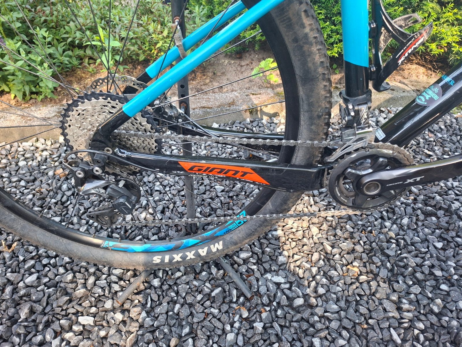 Tekoop zgoh Giant fathom alu mtb L/19"., Fietsen en Brommers, Fietsen | Mountainbikes en ATB, Gebruikt, Giant, 49 tot 53 cm, Giant