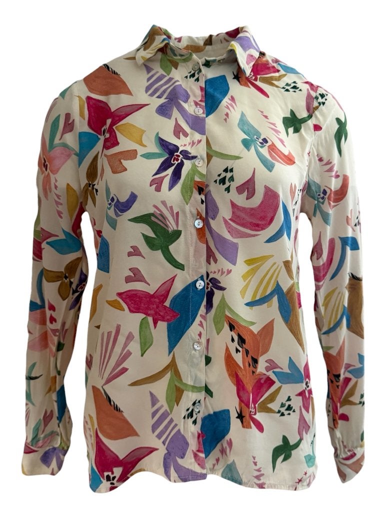 Pom Amsterdam blouse S, Kleding | Dames, Blouses en Tunieken, Maat 38/40 (M), Ophalen of Verzenden, Zo goed als nieuw
