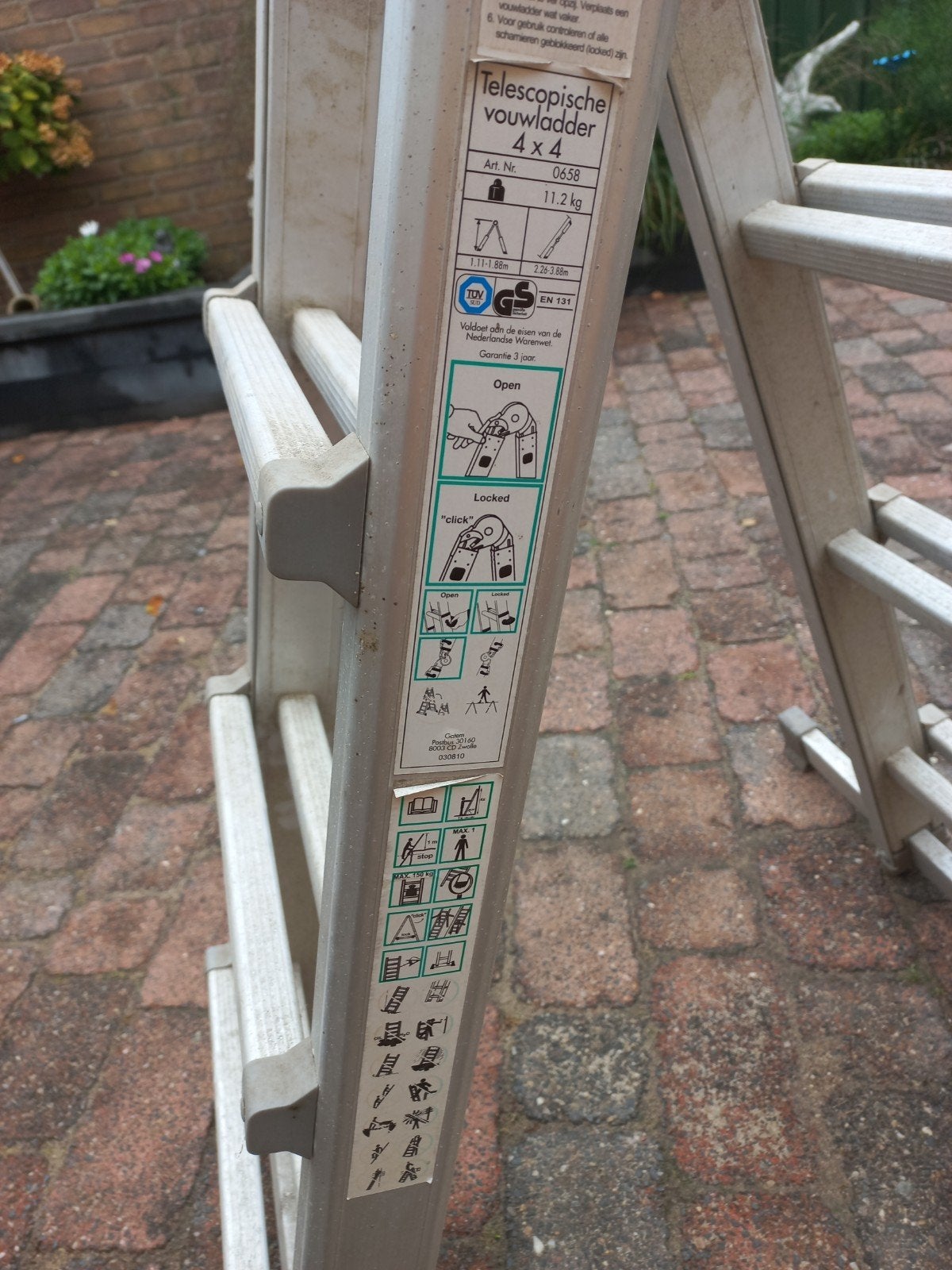 trap/lader, Doe-het-zelf en Verbouw, Ladders en Trappen, Ophalen of Verzenden, Gebruikt