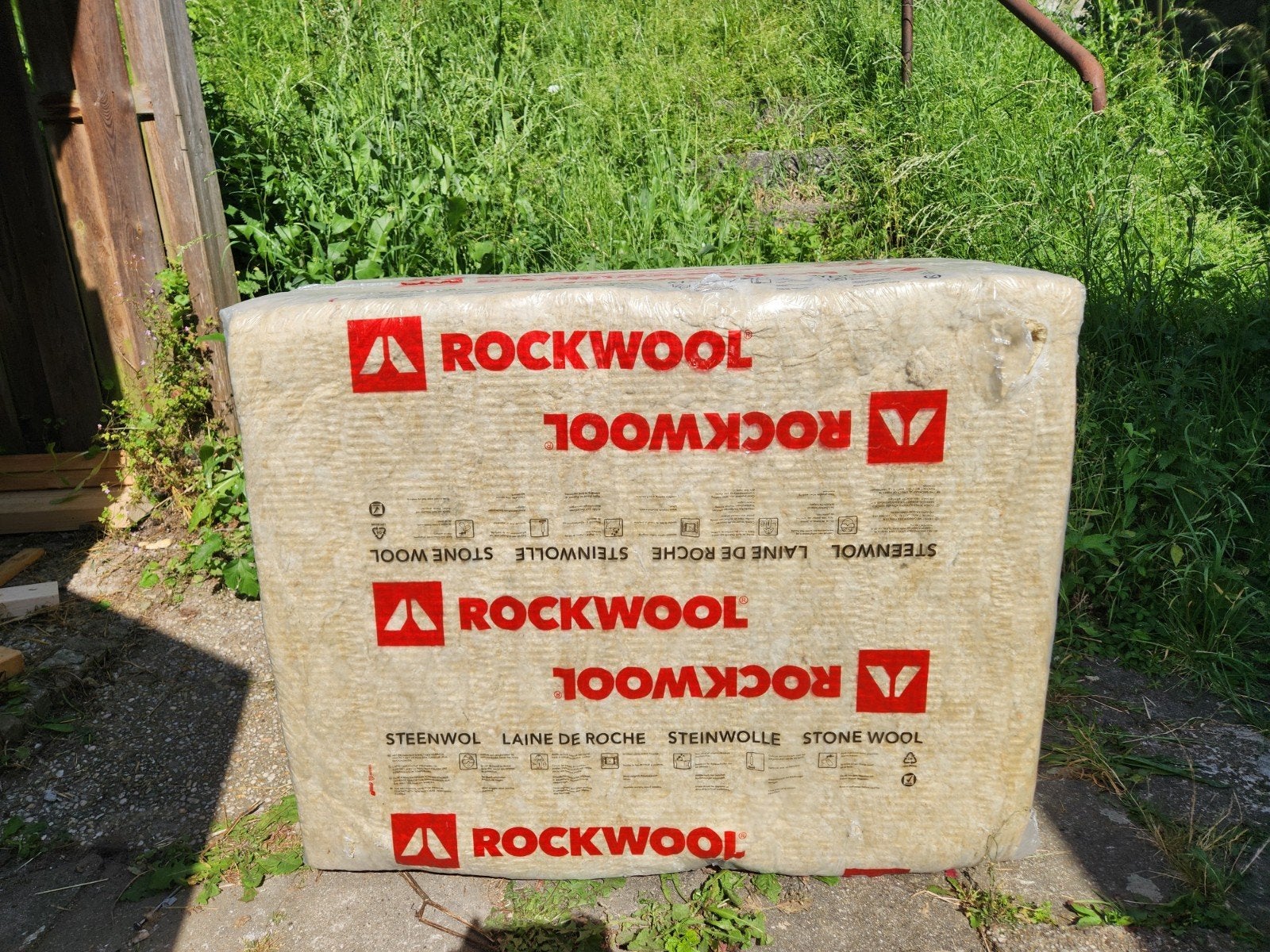 Rockwool steenwol isolatie 120x1000x800 - 3,2m², Doe-het-zelf en Verbouw, Ophalen, Steenwol, Zo goed als nieuw, Minder dan 5 m²