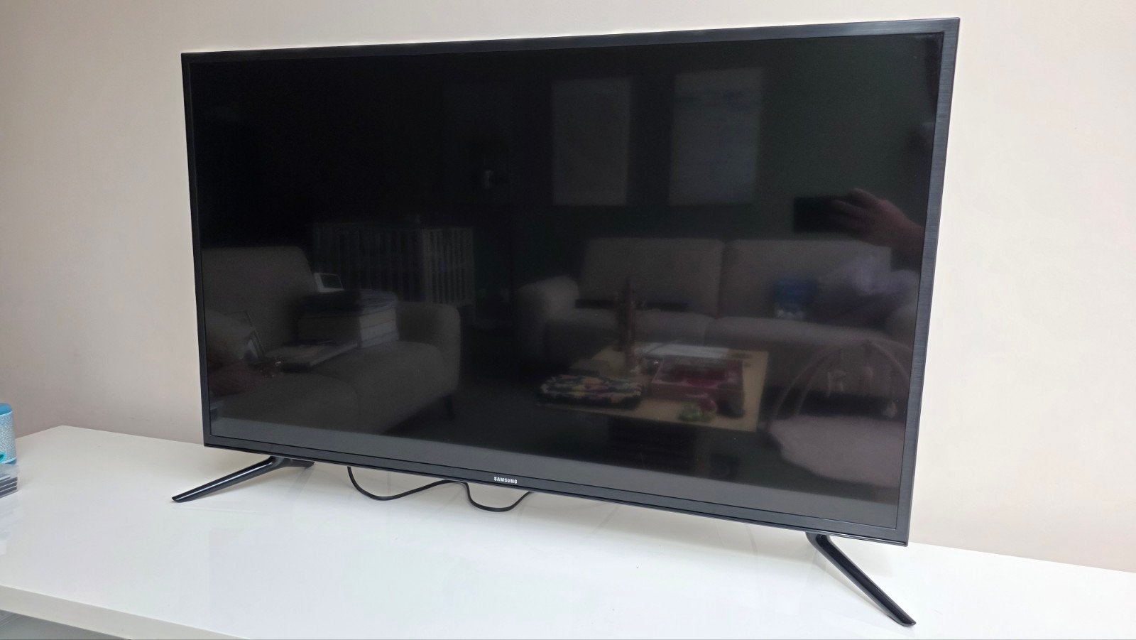 Samsung UE40JU6000W 40 inch 4K TV - Perfecte staat, Ophalen
