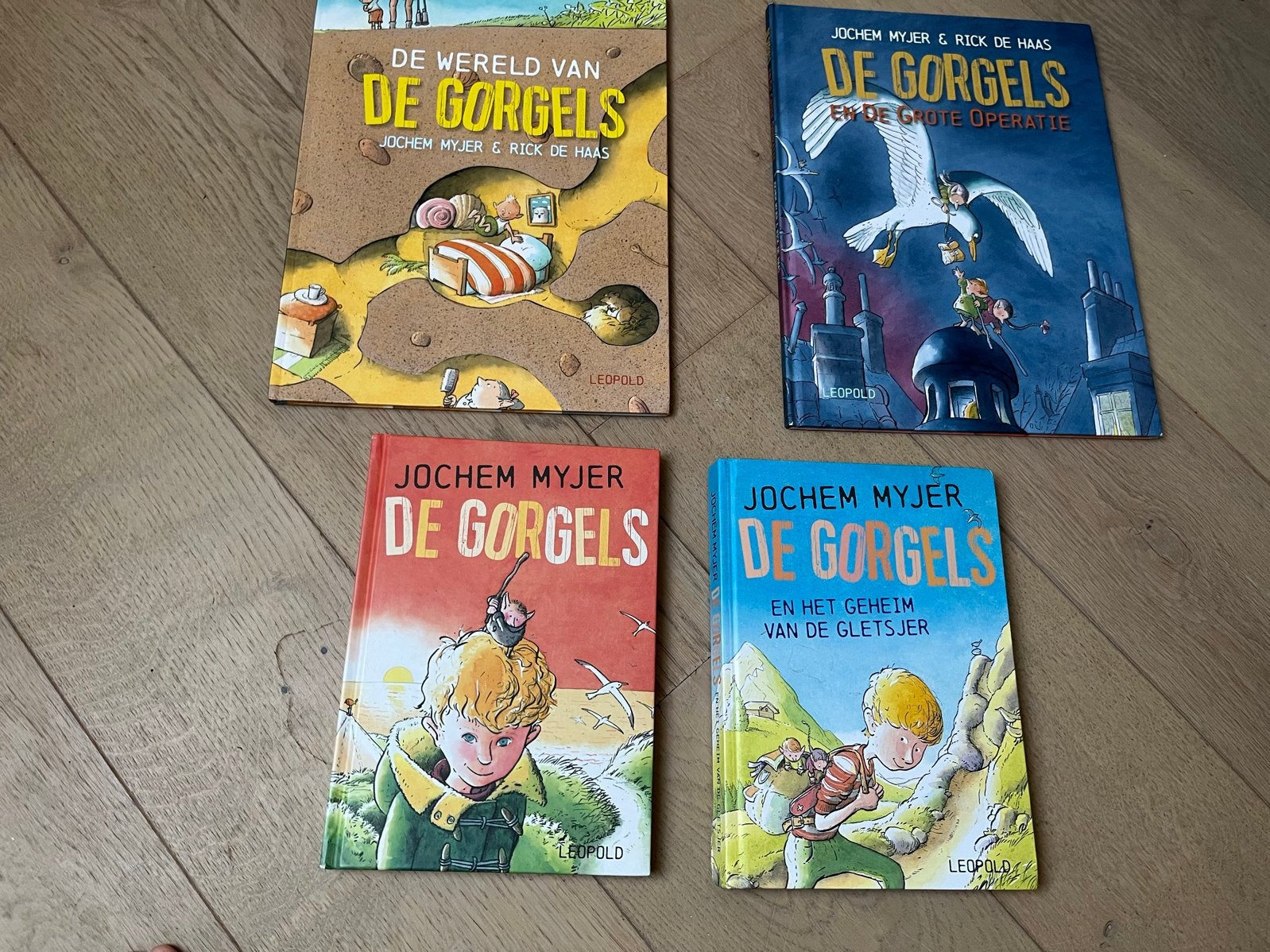 De Gorgels boekenreeks - Jochem Myjer & Rick de Haas, Boeken, Ophalen, Gelezen, Fictie algemeen