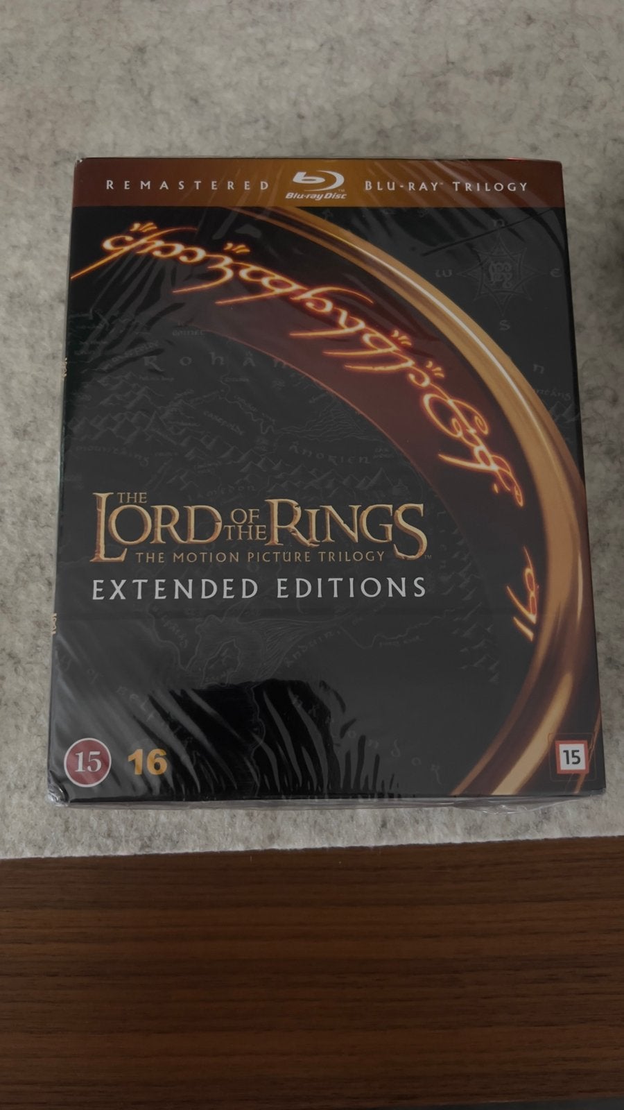 Lord of the Rings: Extended Editions Remastered Blu-ray, Cd's en Dvd's, Engels, Vanaf 16 jaar, Boxset, Science Fiction en Fantasy
