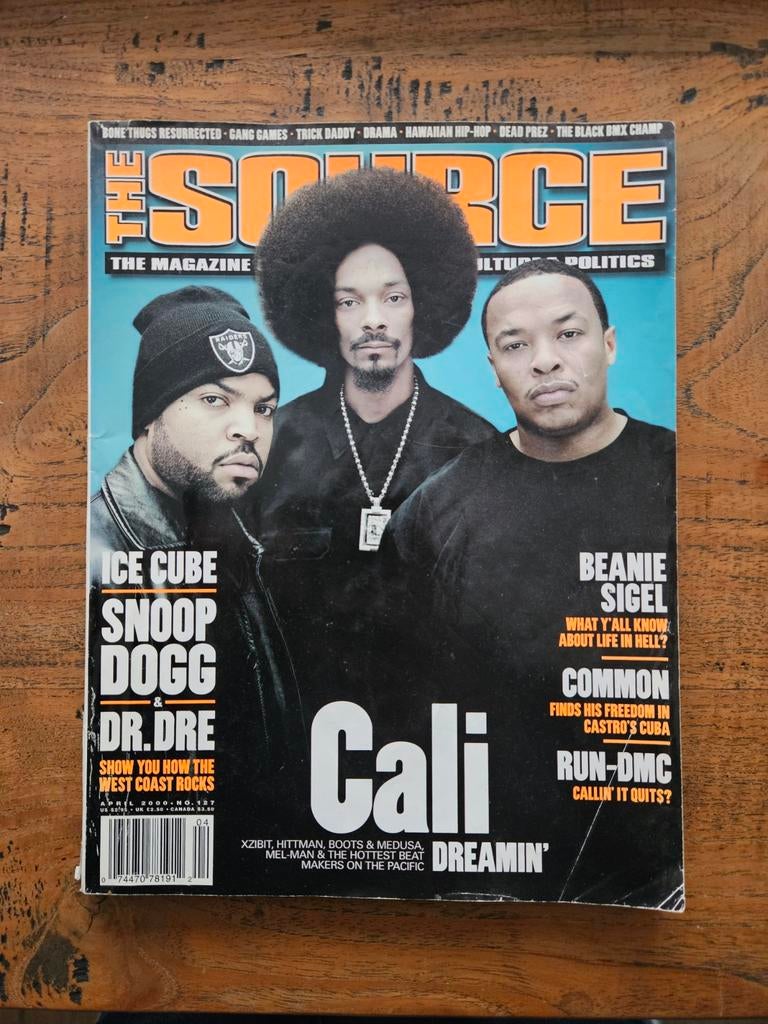 The Source - Dr. Dre, Snoop Dogg, Ice Cube - april '00 #127, Ophalen of Verzenden, Gelezen, Muziek, Film of Tv