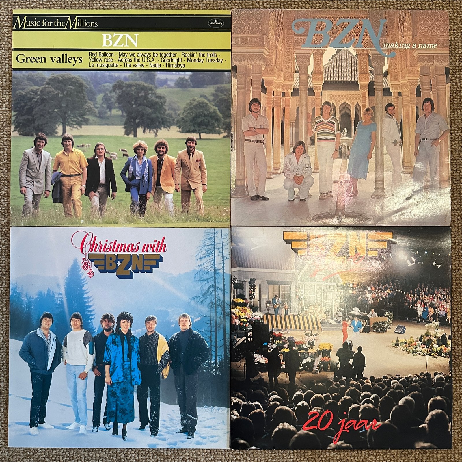 BZN LP collectie - 8 albums, popmuziek, gebruikt, LP, Gebruikt, Pop, Ophalen of Verzenden