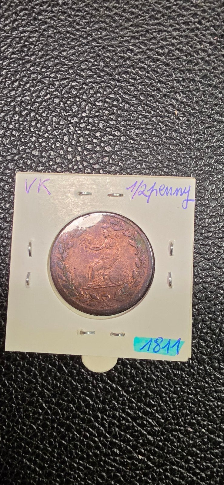 verenigd Koninkrijk ½ penny 1811, Ophalen of Verzenden, Overige landen