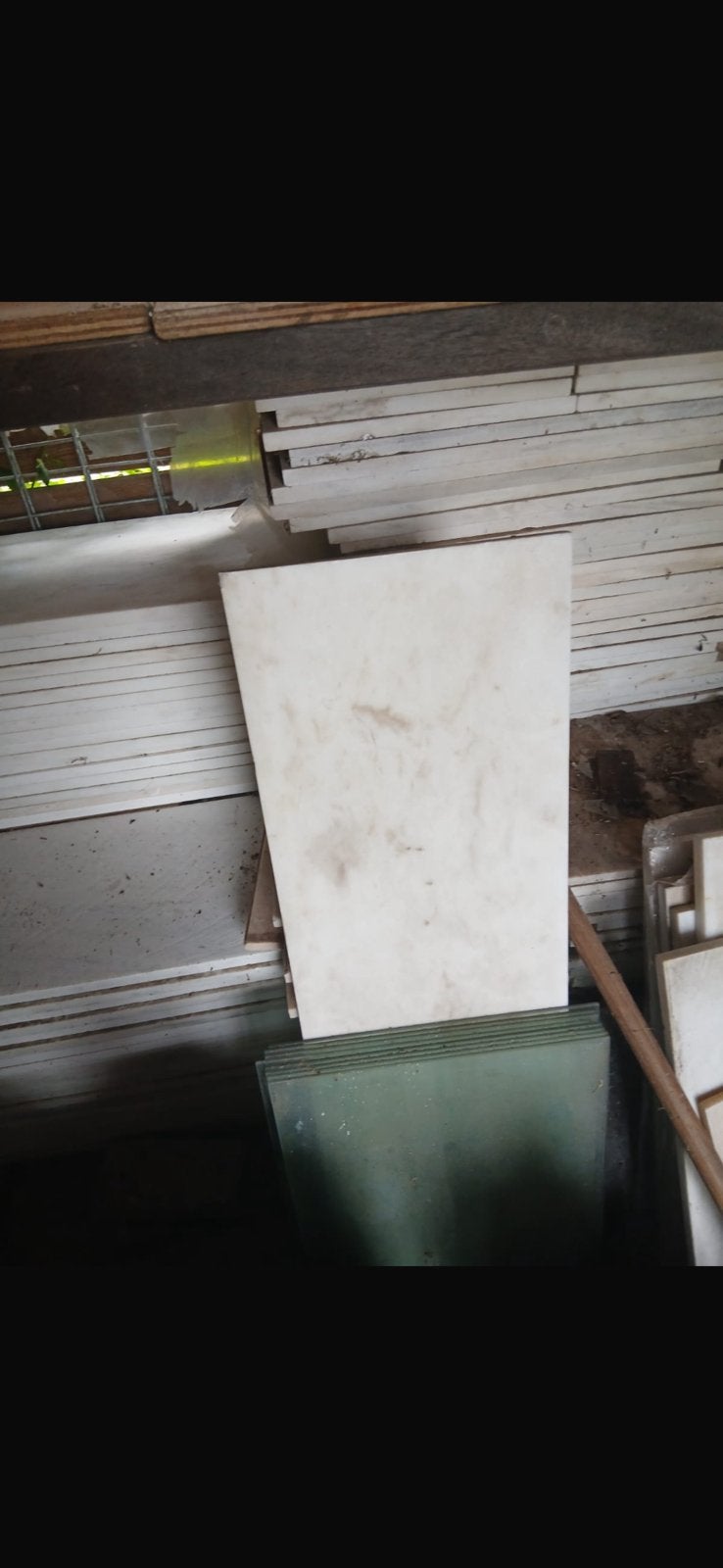 Marmeren vloer carrara +_50m2, Doe-het-zelf en Verbouw, Platen en Panelen, Ophalen, Nieuw