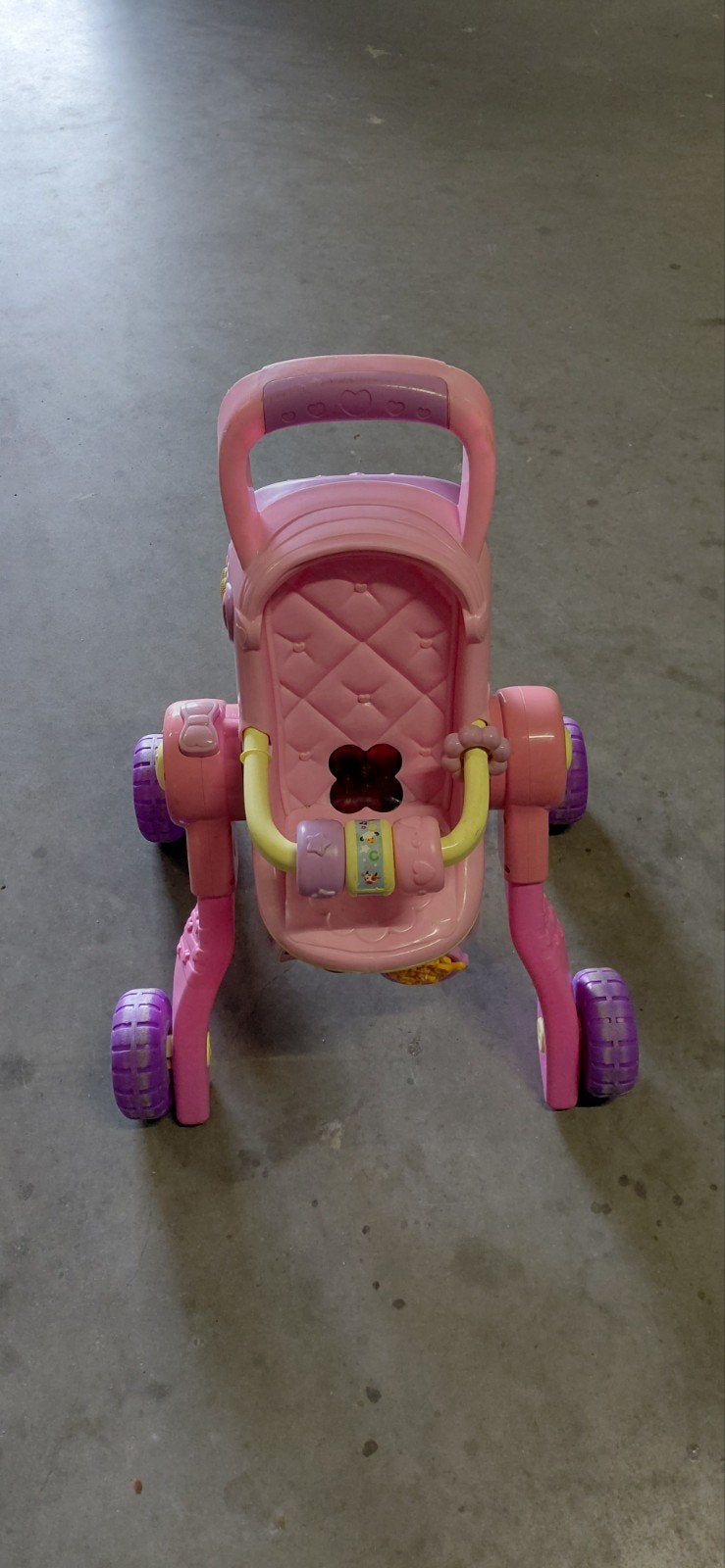 Roze loopstoel/walker voor baby's, Ophalen of Verzenden, Gebruikt, Meisje