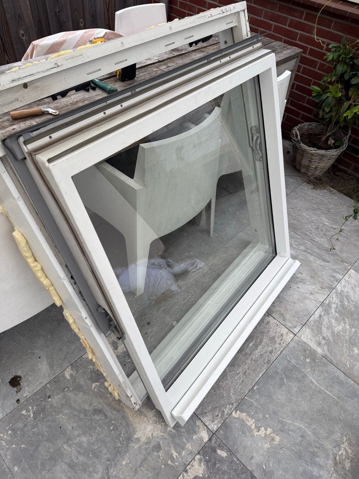 Gebruikt Velux GGU SK06 Dakraam - Goede Staat, Ophalen, Gebruikt, 80 tot 120 cm, Dubbelglas