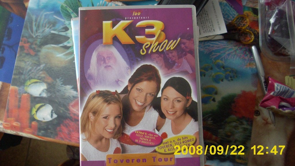 K3 Show: Toveren Tour DVD, Verzenden, Alle leeftijden, Overige genres, Zo goed als nieuw