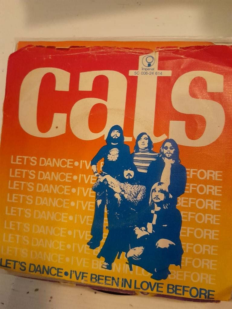 Cats 7 inch let,s dance, Cd's en Dvd's, Vinyl Singles, Ophalen of Verzenden, Zo goed als nieuw, Dance