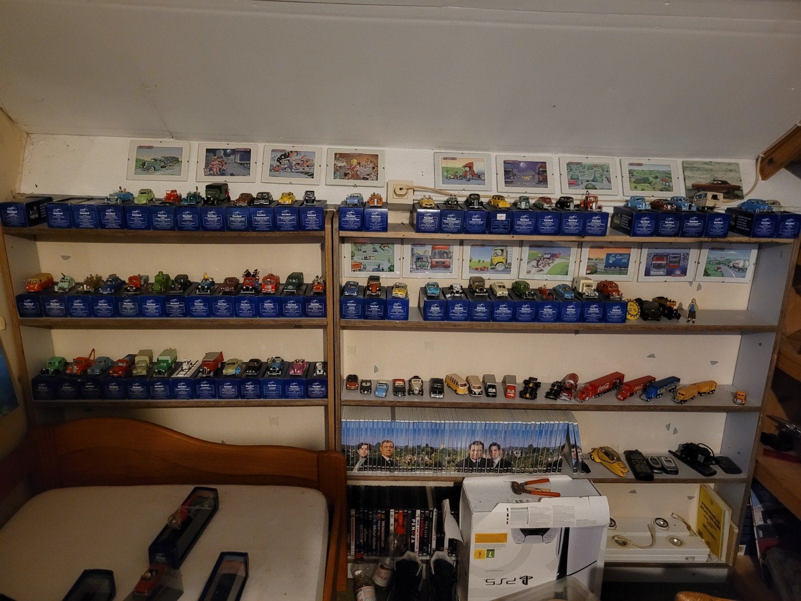 Grote collectie Kuifje modelauto's - diverse modellen, Hobby en Vrije tijd, Modelauto's | 1:43, Ophalen of Verzenden, Zo goed als nieuw
