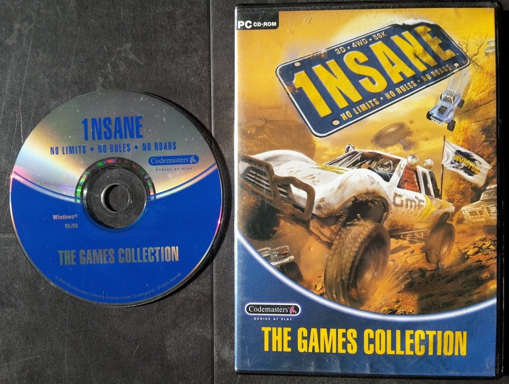 PC Game - 1sane - Racing Game, Spelcomputers en Games, 1 speler, Racen en Vliegen, Ophalen of Verzenden, Zo goed als nieuw