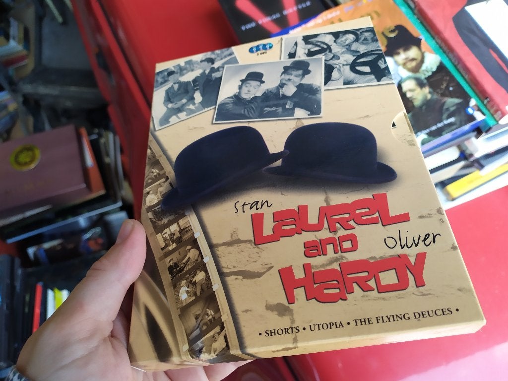 Stan Laurel and Oliver Hardy, Cd's en Dvd's, Dvd's | Klassiekers, Gebruikt, Alle leeftijden, Ophalen of Verzenden, Komedie