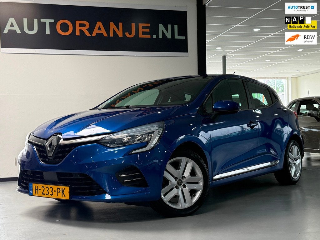 Renault Clio 1.0 TCe Zen-Airco-Cruise-Navi-APK-NAP!, Voorwielaandrijving, 101 pk, Gebruikt, Euro 6