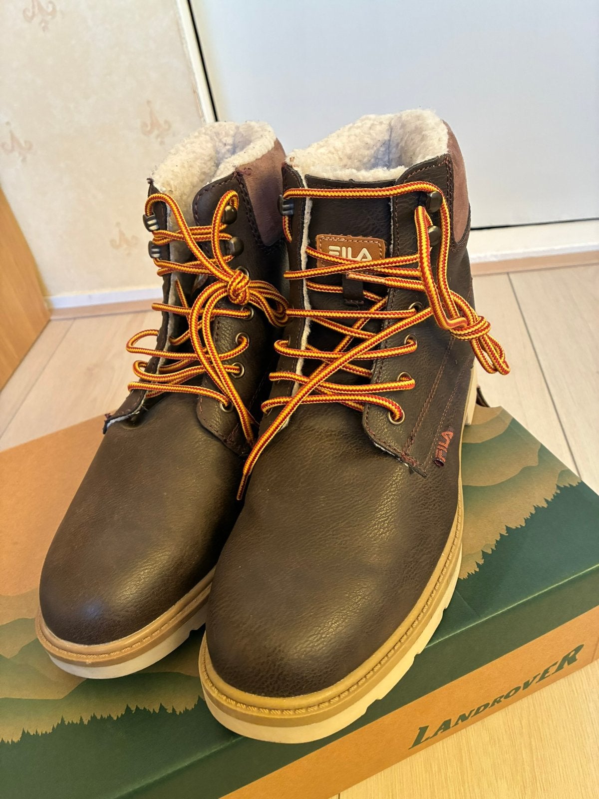 Heren schoenen Merk Fila Maat 45 Kleur Bruin, Bruin, Ophalen of Verzenden, Sneakers of Gympen, Zo goed als nieuw
