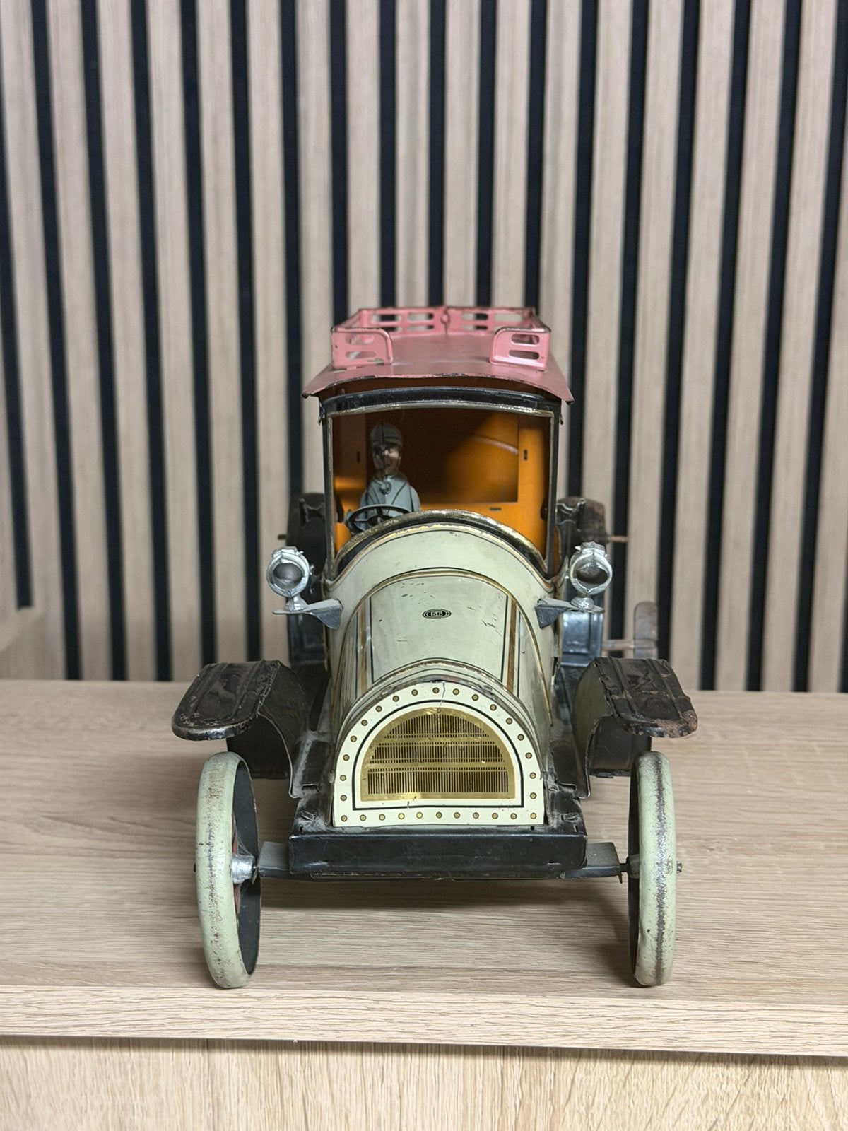 Unieke grote Günthermann Blikken Limousine (1914) - 35CM!!, Antiek en Kunst, Ophalen of Verzenden