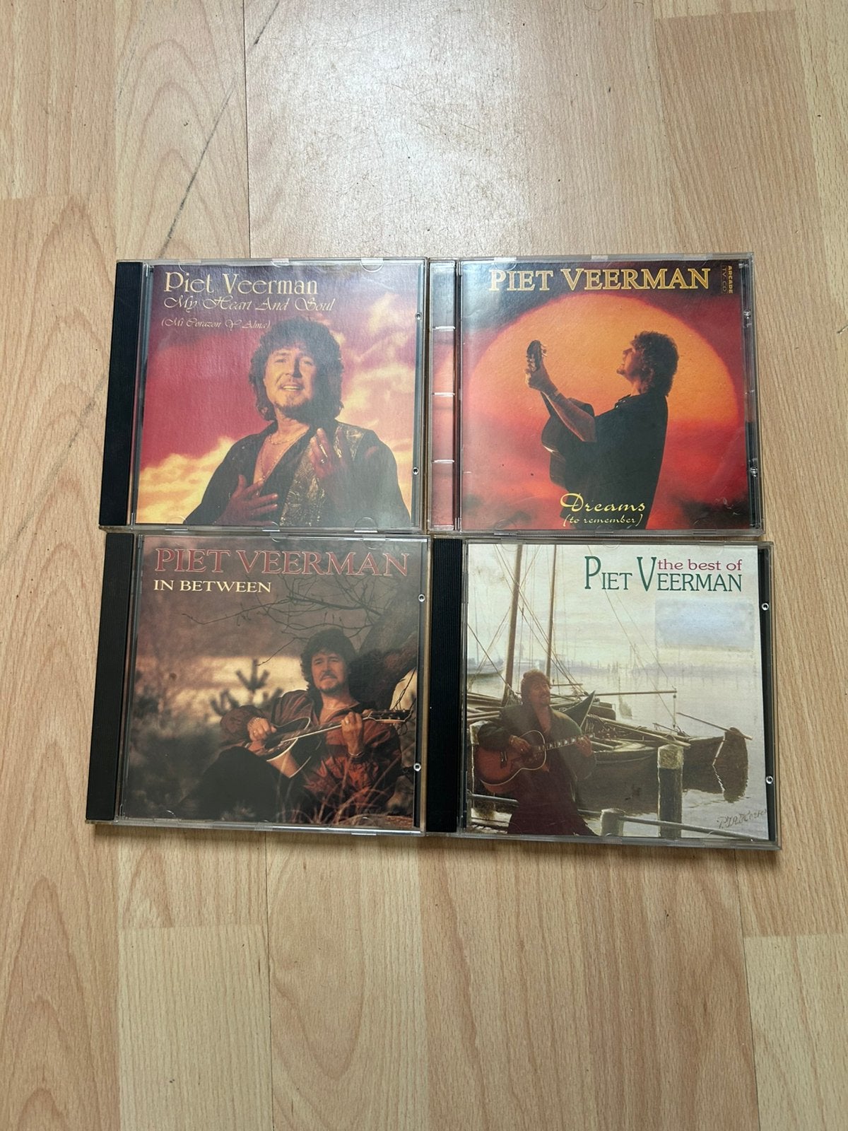 4 ORGINELE CDS VAN PIET VEERMAN, Ophalen of Verzenden, Zo goed als nieuw