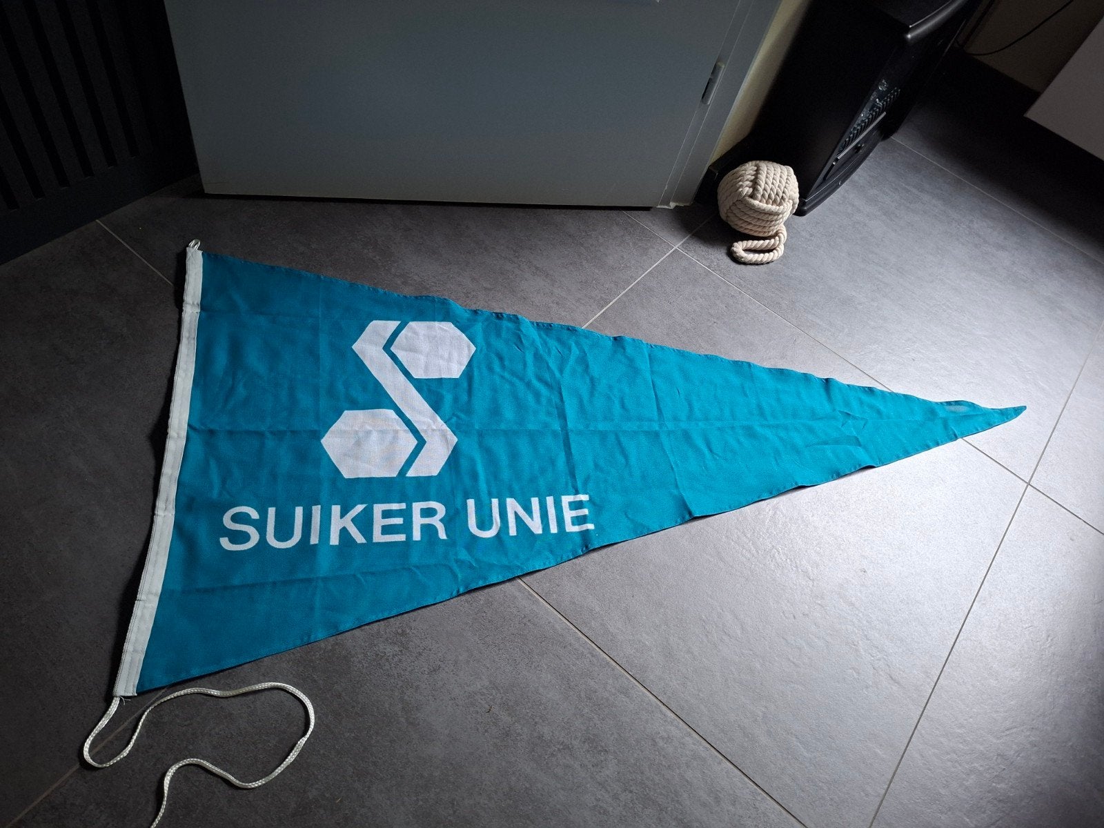 suiker unie  vlag, Ophalen of Verzenden, Zo goed als nieuw, Reclamebord