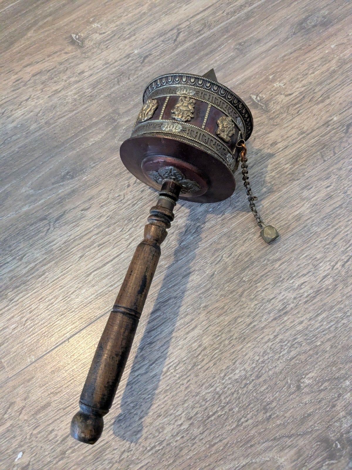 Tibetaanse Gebedsmolen - Handgemaakt, Antiek en Kunst, Ophalen of Verzenden