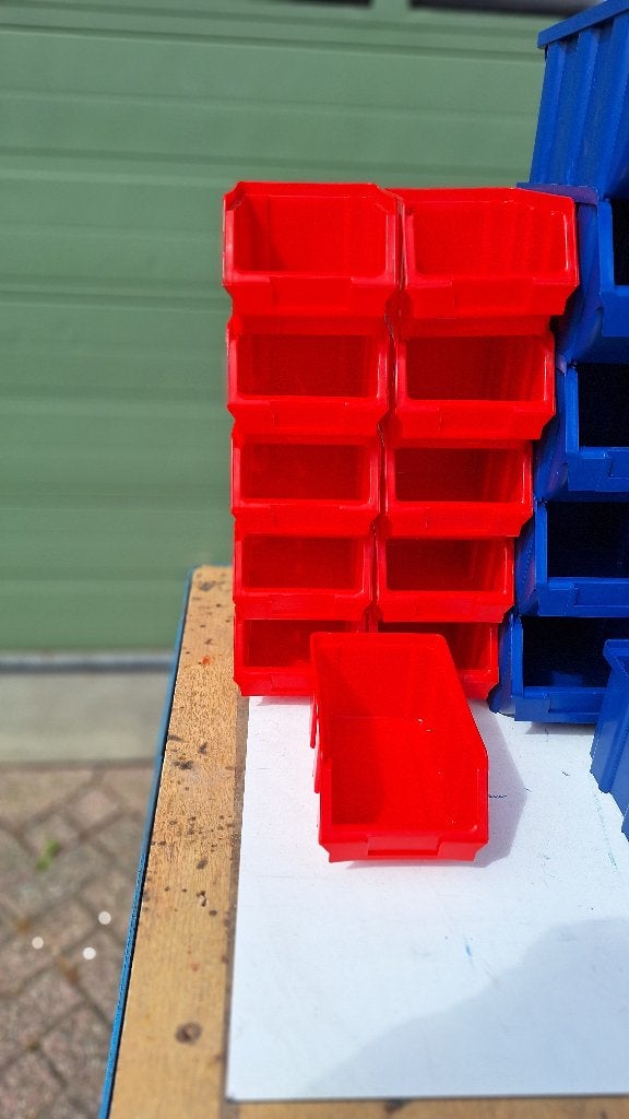 Magazijnbak voorraadbak onderdelenbak bakken bak Nieuw, Ophalen, 250 mm of meer, Overige typen, Nieuw