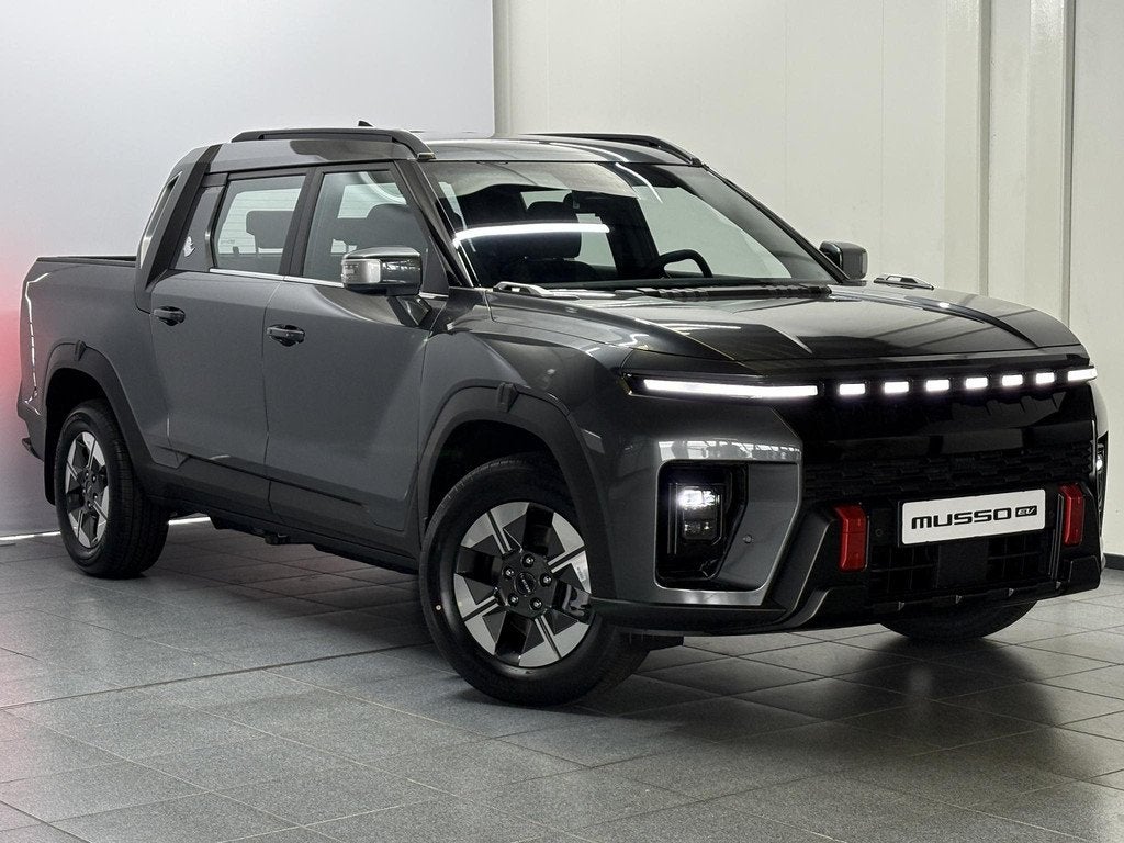 KGM Musso EV Bronze 80.6 kWh 4WD Automaat, Keyless Entry/Sta, Auto's, Overige Auto's, 12 maanden, Stof, 379 km, SUV of Terreinwagen