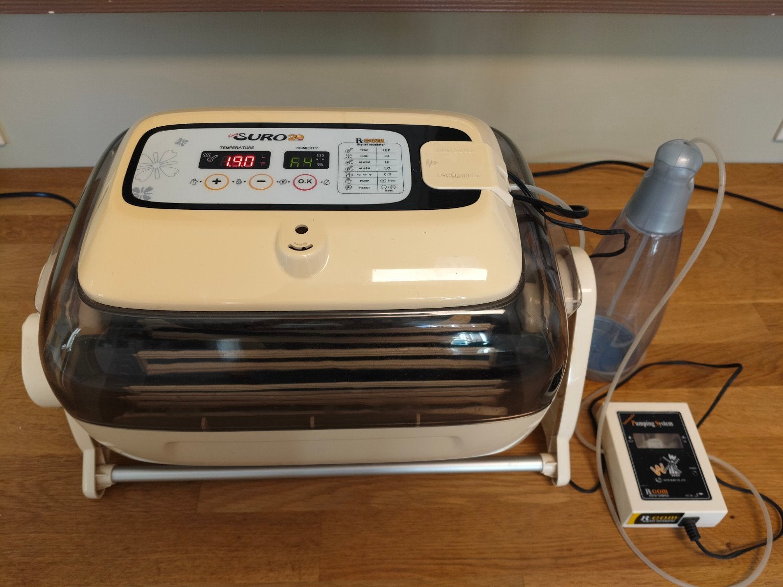 Broedmachine R-com King Suro 20 eieren, Ophalen of Verzenden, Gebruikt, Broedmachine