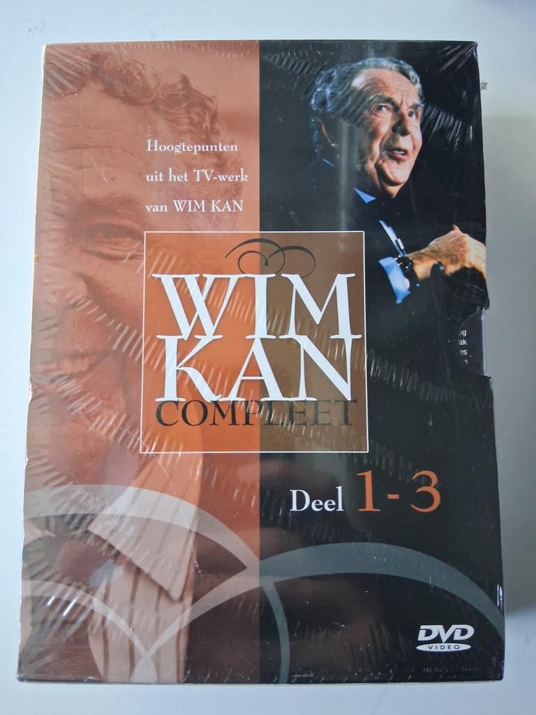 Wim Kan deel COMPLEET 1-3 IN SEAL, Cd's en Dvd's, Vanaf 12 jaar, Ophalen of Verzenden, Nieuw in verpakking