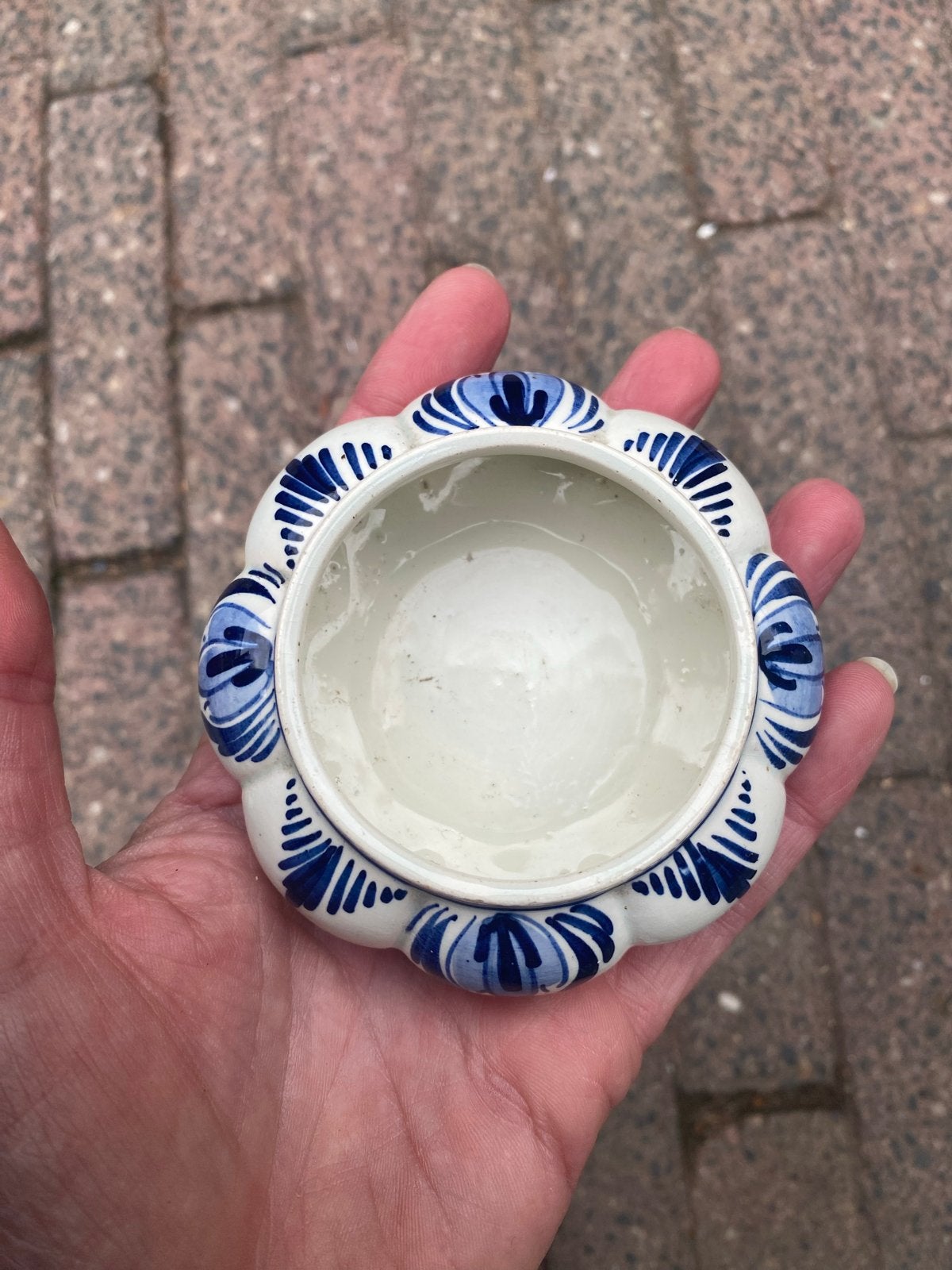 Delfts Blauw schaaltje - Handgeschilderd, Ophalen
