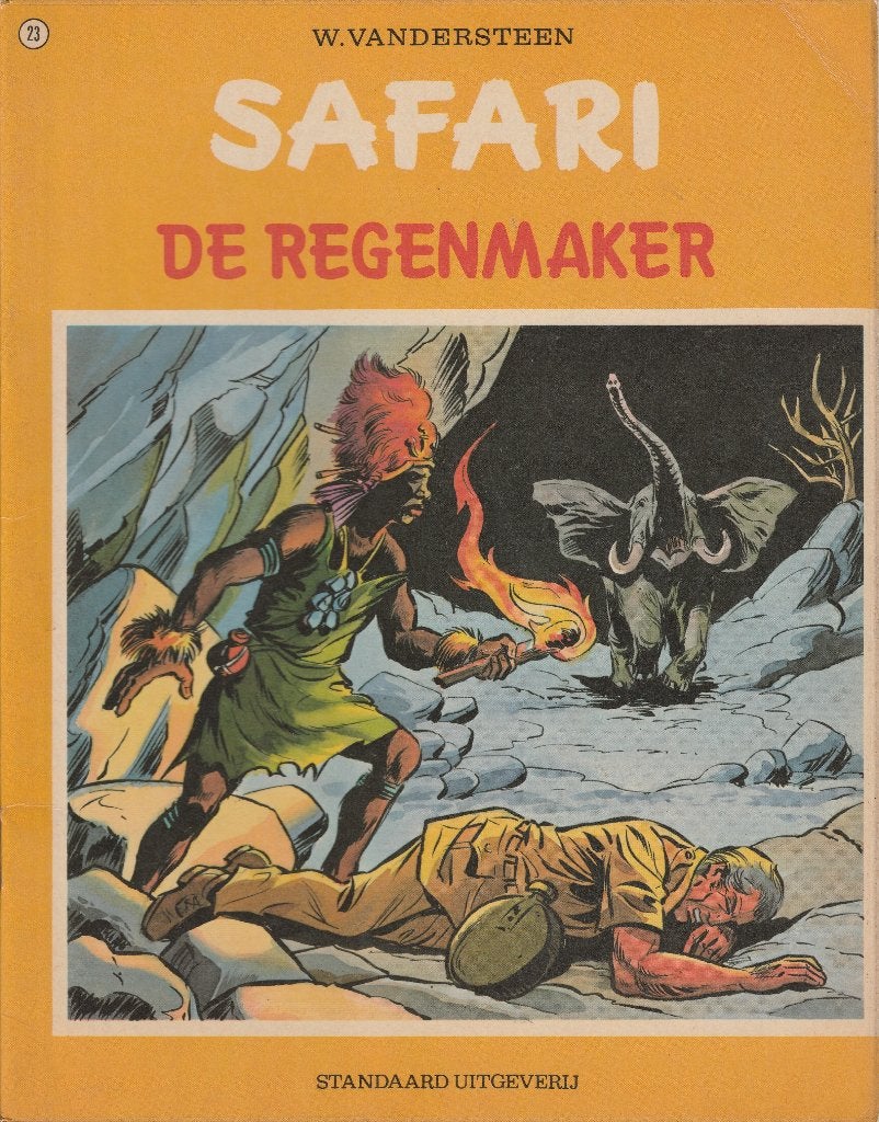 Safari - W. Vandersteen - nr 23 - De regenmaker, Boeken, Eén stripboek, Ophalen, Zo goed als nieuw