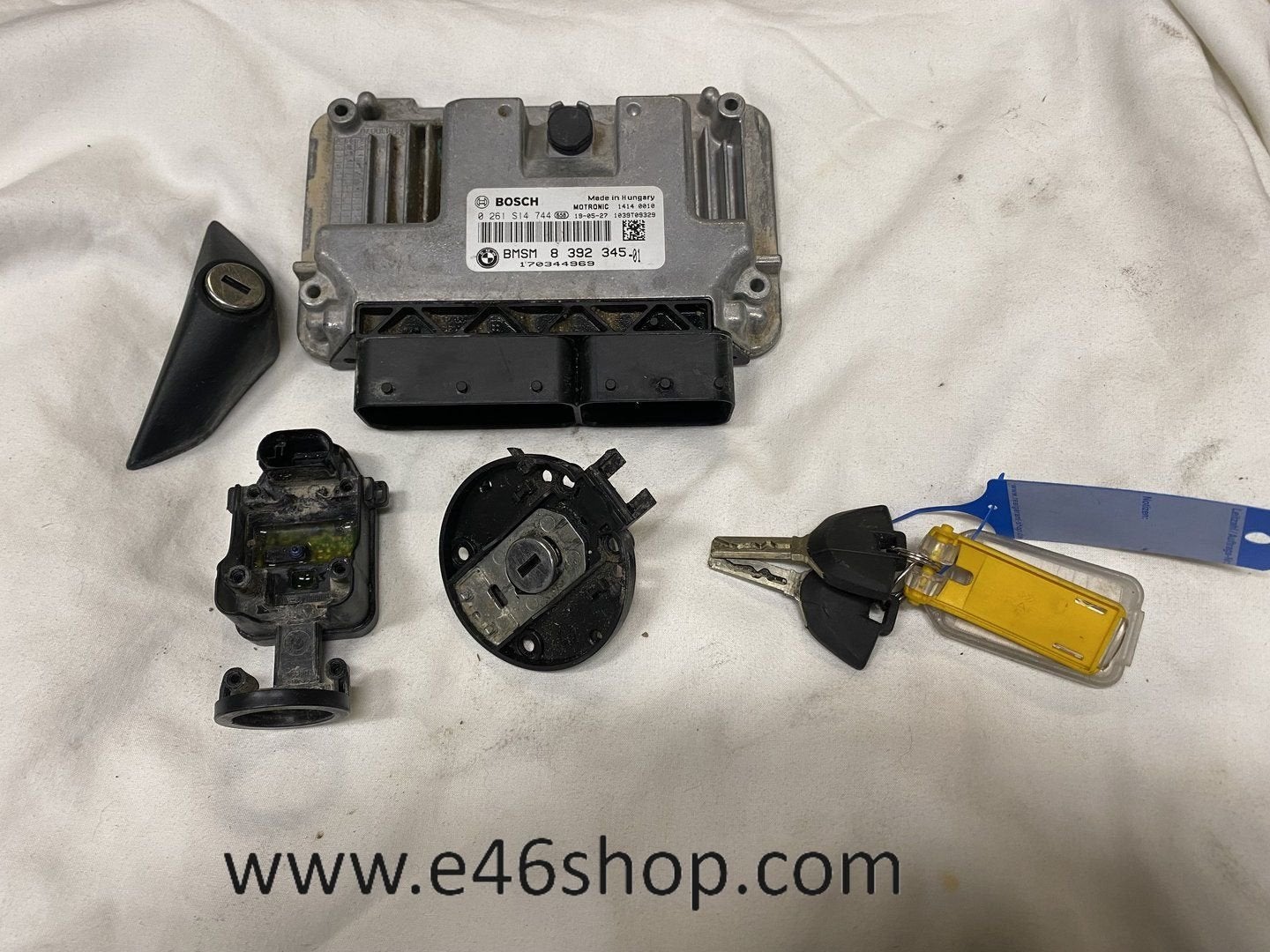 ECU SET BMS-M MODULE MET SLEUTEL EN EWS BMW F850GS OE 136183, Gebruikt, -, -, Ophalen of Verzenden
