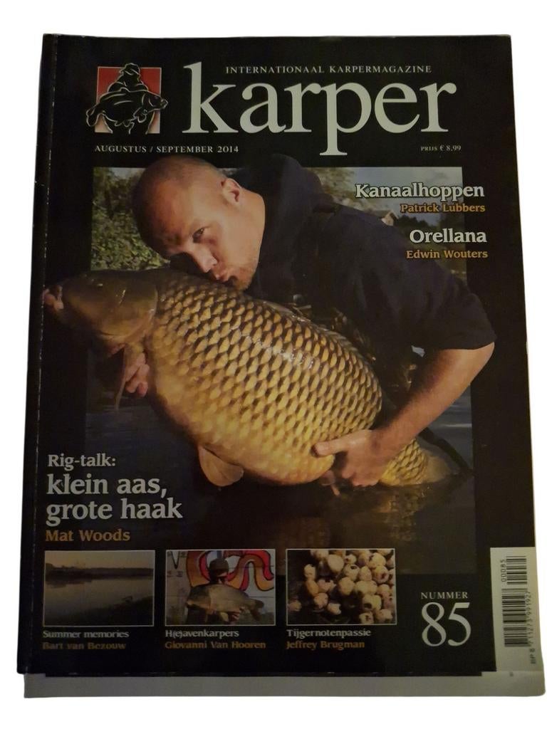 Karper Magazine Nummer 85 - Augustus/September 2014, Ophalen of Verzenden, Gelezen, Overige typen
