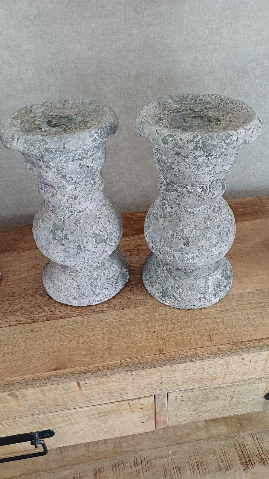 Brynxz set: 2 kandelaars,1 pot en een lampenvoet, Ophalen, Gebruikt, Overige materialen, Kandelaar