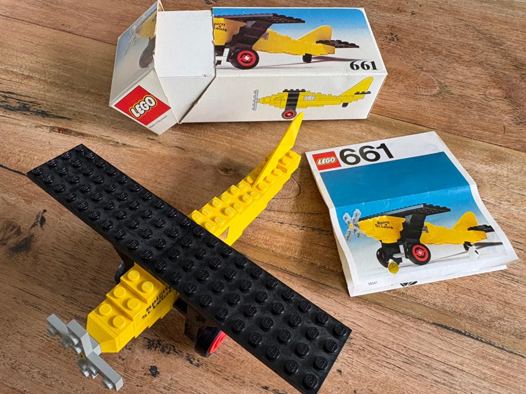 Lego set 661 jaren 70 met originele verpakking, Ophalen of Verzenden, Gebruikt