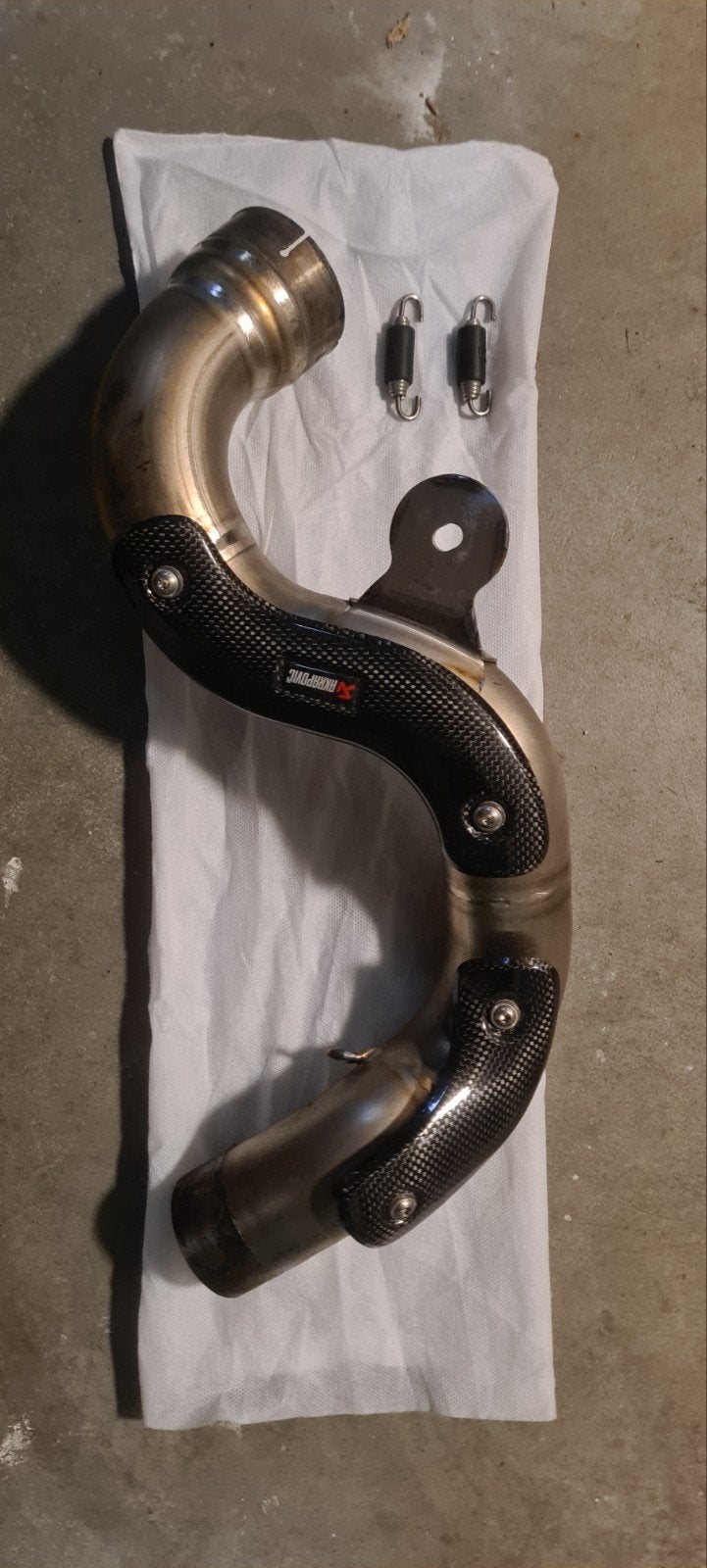 BMW R nineT 2014< Akrapovic linkpijp, Ophalen of Verzenden, Gebruikt