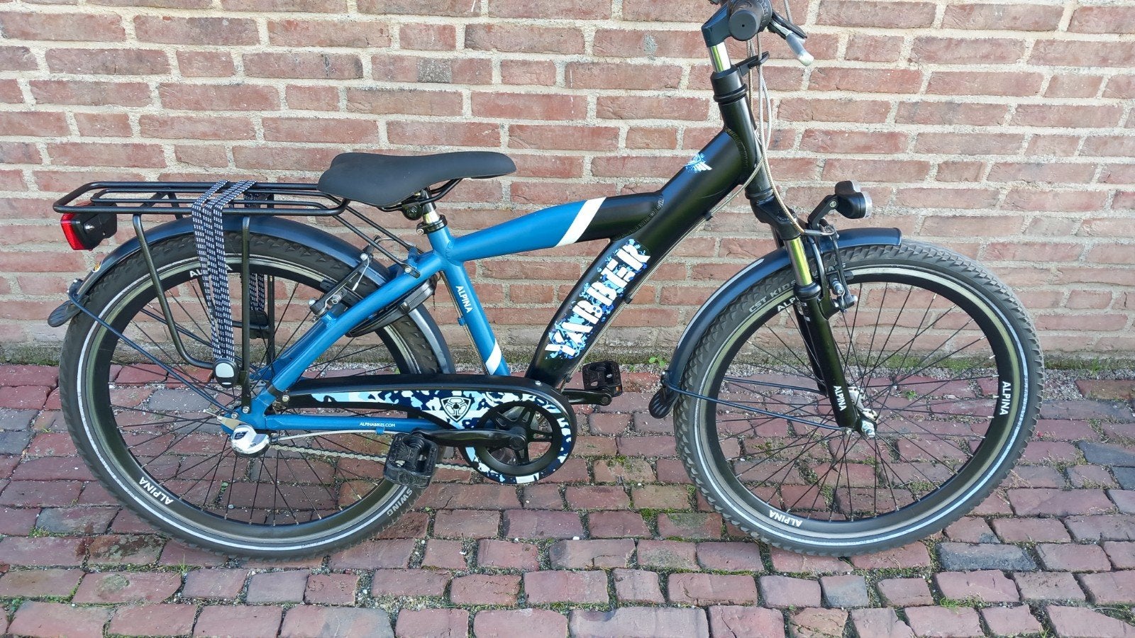 Alpina yabber 24 inch jongensfiets, Fietsen en Brommers, Ophalen, Versnellingen, Alpina yabber, Gebruikt